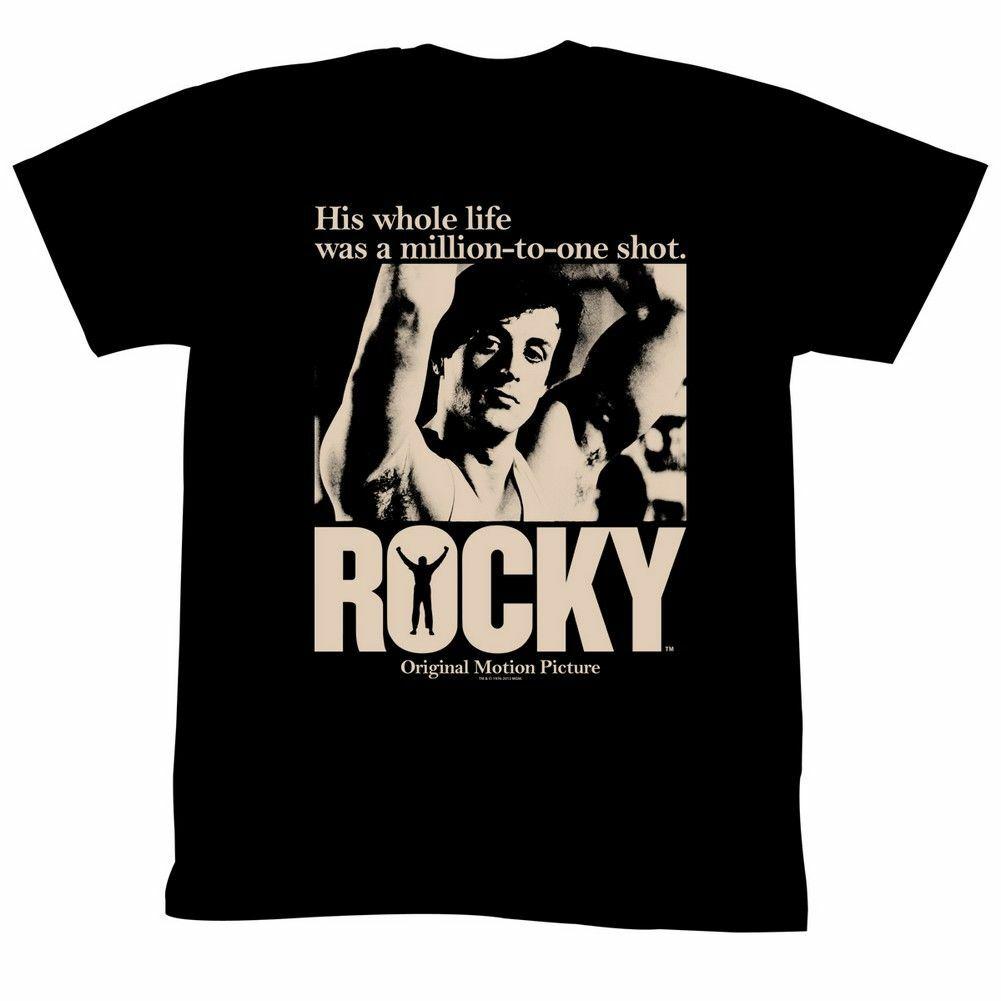 Rocky Greased Lightning Black T-Shirt Mens Womens Tees Top