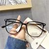 Square Large Frame Myopia Glasses for Women Men Ultra-light Near Sight Eyewear Fashion Prescription Eyeglasses Diopter 0 To 4.0