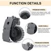 Left and Right Drive Wheel Module Pair compatible with iROBOT Roomba 500 600 700 800 900 Series Vacuum Cleaner Replacement Parts Accessories