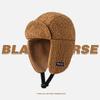Autumn and Winter New Warm Ear Protection Hats Men's and Women's Fashion Retro Trend Fleece Plush Hat