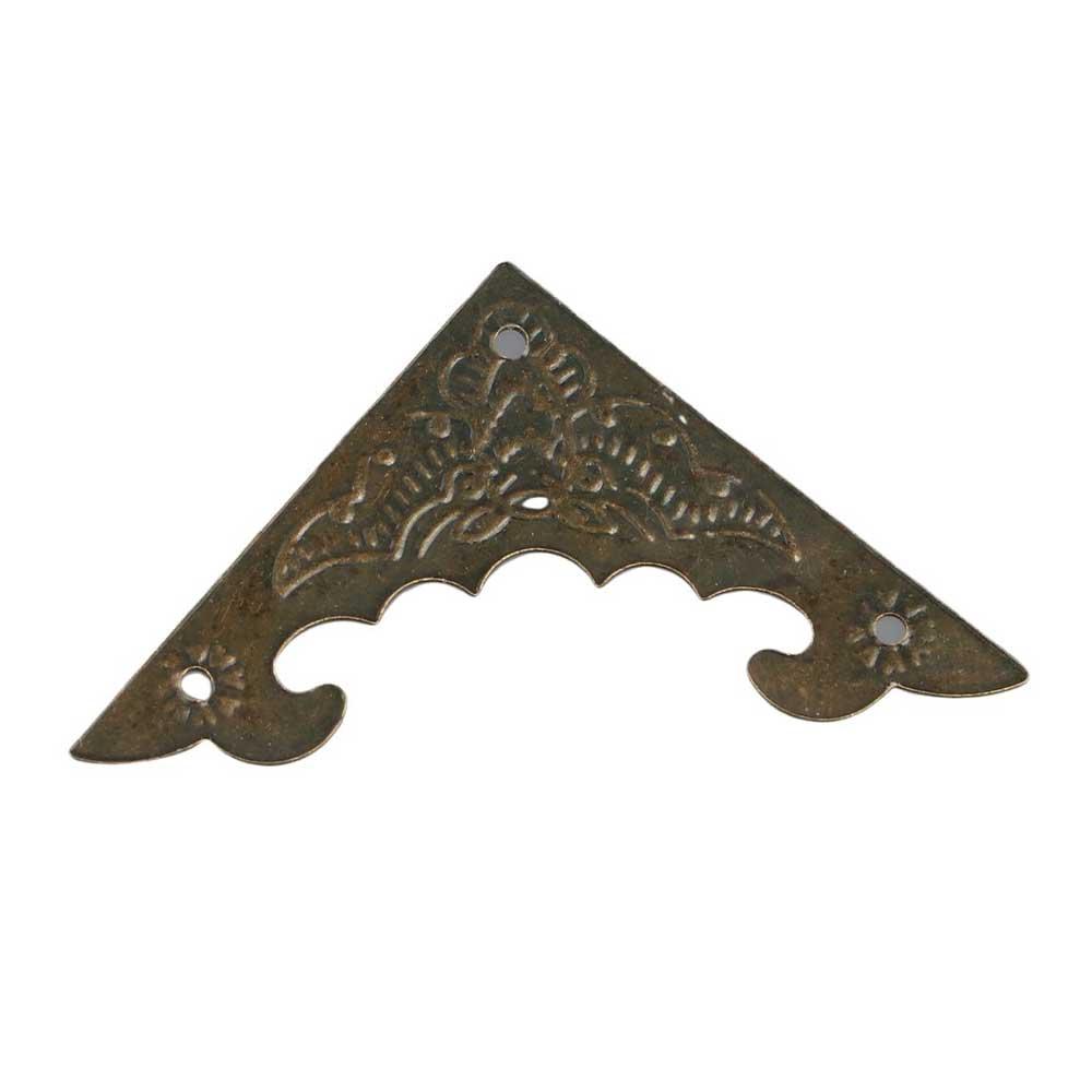 Wooden Box Jewelry Box Flower Pattern Corner Foot Corner Brackets Protect Cover Corner Protector