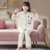 Girls Cotton Pajama Set Long Sleeve Princess Sleepwear Kids 8-14 Years Soft Comfortable Home Outfit