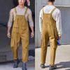 Men Overalls Bib Overall For Mens Work Dungarees Unisex Workwear Romper Oversized Jumpsuit
