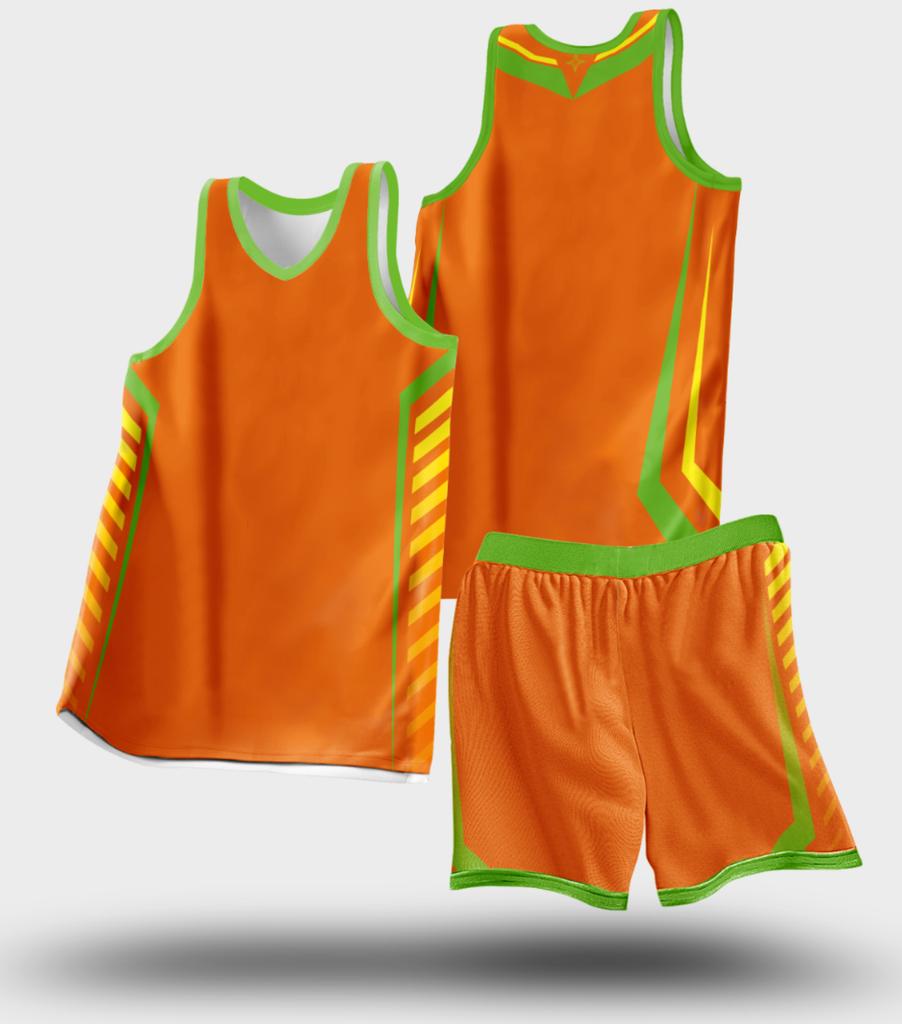 Digital printing basketball jersey set men's and women's game sports jersey training camp team full body printing personalized jersey customization
