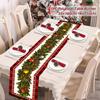 Безымянный гном Рождественская настольная дорожка Украшение Новогодняя скатерть Новый декор стола Для дома