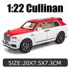 1/22 масштаб Cullinan SUV, литая под давлением модель автомобиля, игрушечный автомобиль с откатным механизмом, звуком и светом для детей, коллекция подарков для мальчиков и девочек