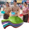 Однотонный совок для воды Большой черпак для воды Практичный кухонный ковш для воды Бытовой