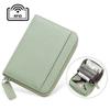 Rfid Card Holder 100% Genuine Leather Business Card Wallet Organ Card Bag Female Bag Japanese