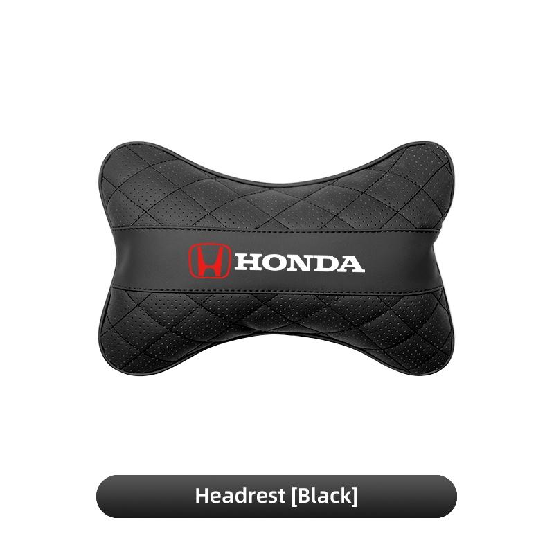AQL1 Car Seat Headrest Neck Pillow Waist Cushion Accessories For Honda Civic Fit Accord City Vezel CR-V S660 Odyssey HR-V Insight