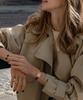Lollalojeu New Cube Mother-Of-Pearl Women'S Leather Watch
