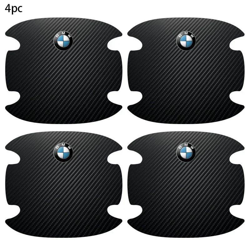 BAAR1 Car Sticker 2026 4pcs Car Door Bowl Scratch Protective Sticker For BMW 13 5 Series F20 F21 F22 E87 E88 E90 E60 G30 E84 F10 F30 M