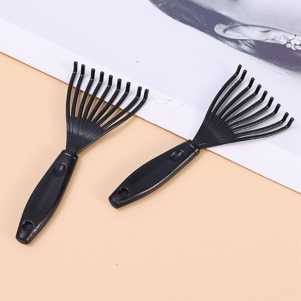 Hand Tool Comb Hair Brush Cleaner Plastic Handle Comb Hair Remover Practical Brush Cleaning Claws