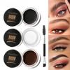 Wild Eyebrow Cream Non-vignetting Eyebrow Pencil Glue European and American Hair Styling Cream Glue Soap Wax White Eyebrow Cream