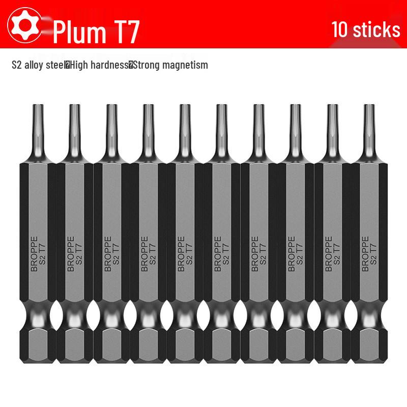 S2 Steel Magnetic Phillips & Slotted Screwdriver Bits Set for Electric Hand Drills and Pneumatic Tools