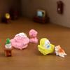 Cute Cartoon Resin Cat Ornaments For Daily Life Scenes And Miniature Decor
