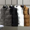Autumn And Winter New Trendy Thickened Casual Men's Vest Jacket Vest Fashion Daily Warm Corduroy Cotton Vest Large Size M-5XL