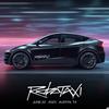Подходит для наклейки Tesla Robotaxi, наклейки для автономного вождения