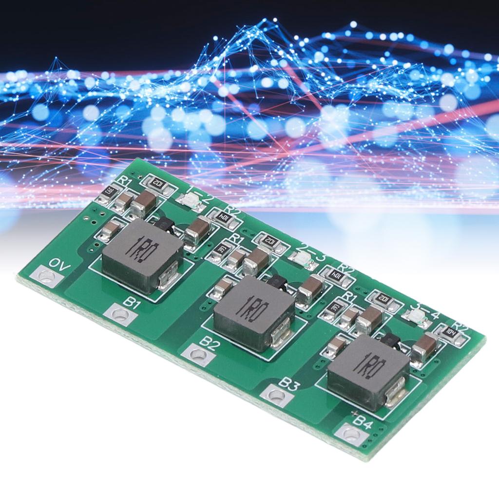 Плата активной балансировки батареи. Литиевая батарея общего назначения. Индуктивность платы активной балансировки. Энергия.