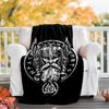Viking Theme Printed Blanket - Perfect for Couch, Bed, Travel & Outdoor Use | Machine Washable, Cozy & Durable.