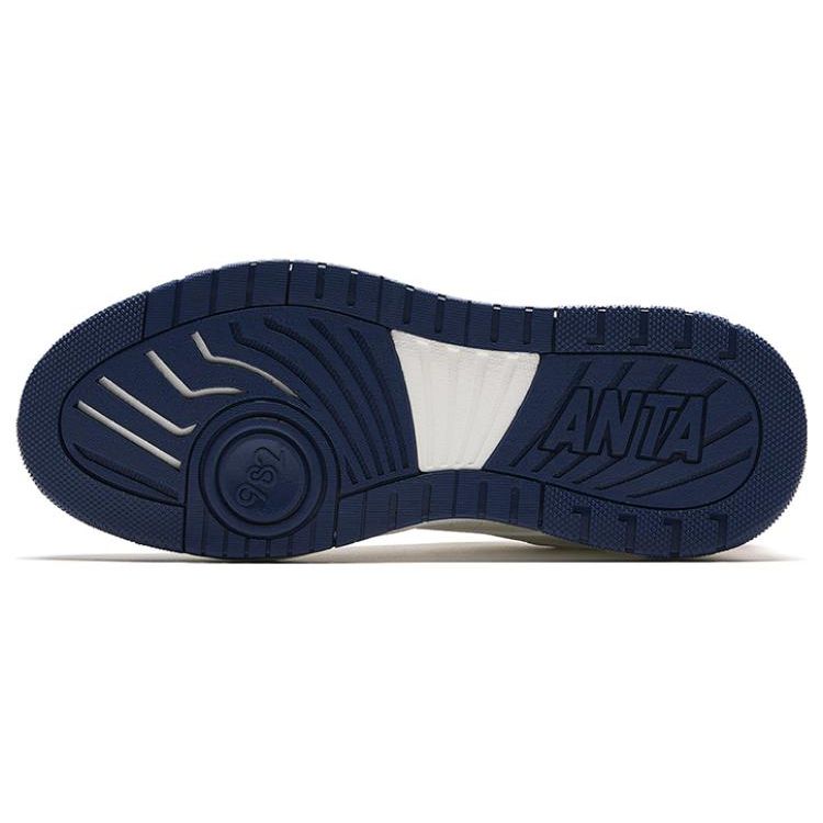 Anta Удобные универсальные легкие низкие кроссовки для скейтбординга женские кроссовки белые красные 122348067-3