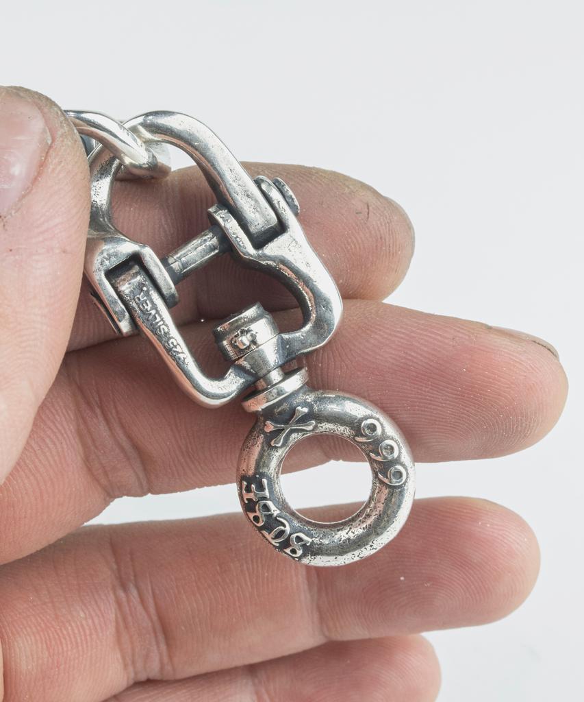 Sheen666 Industrial Series Sts009 Connecting Link Silver Bracelet