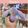 Soft Huggable And Plush Stitch Keychain Doll In Cozy Pink Lavender And Hues