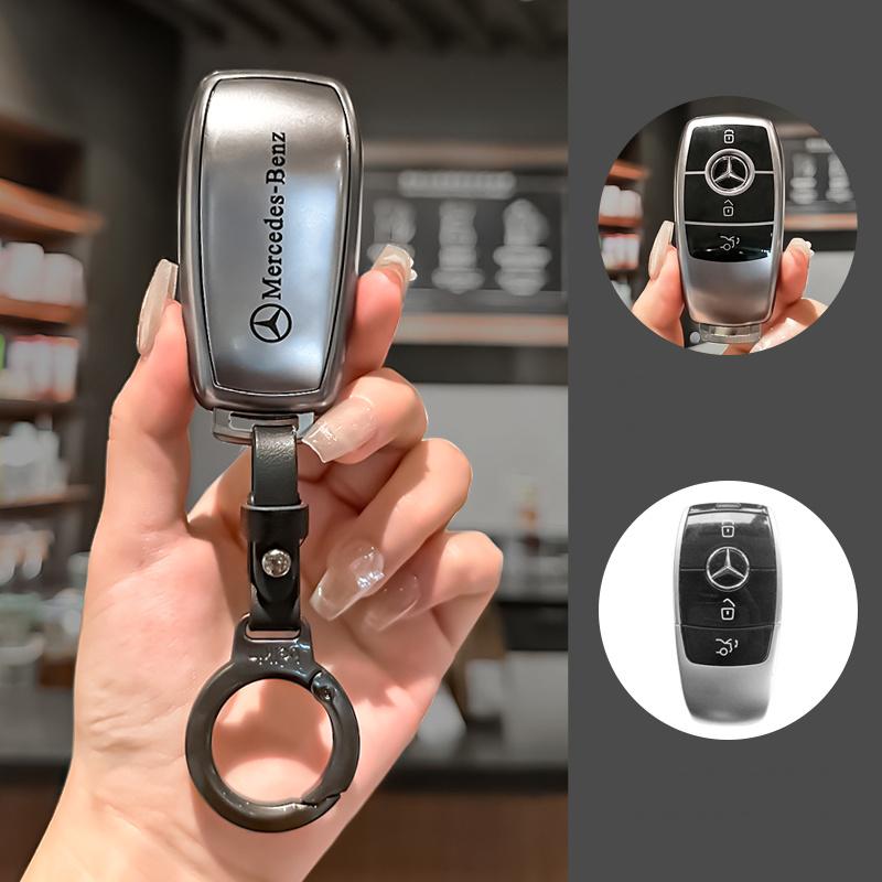 2025 New TPU Car Key Case Cover for Mercedes-Benz A B C E G S Class CLA CLS GLA GLB GLC GLE GLS EQA EQB EQC Shell Fob Holder Acc