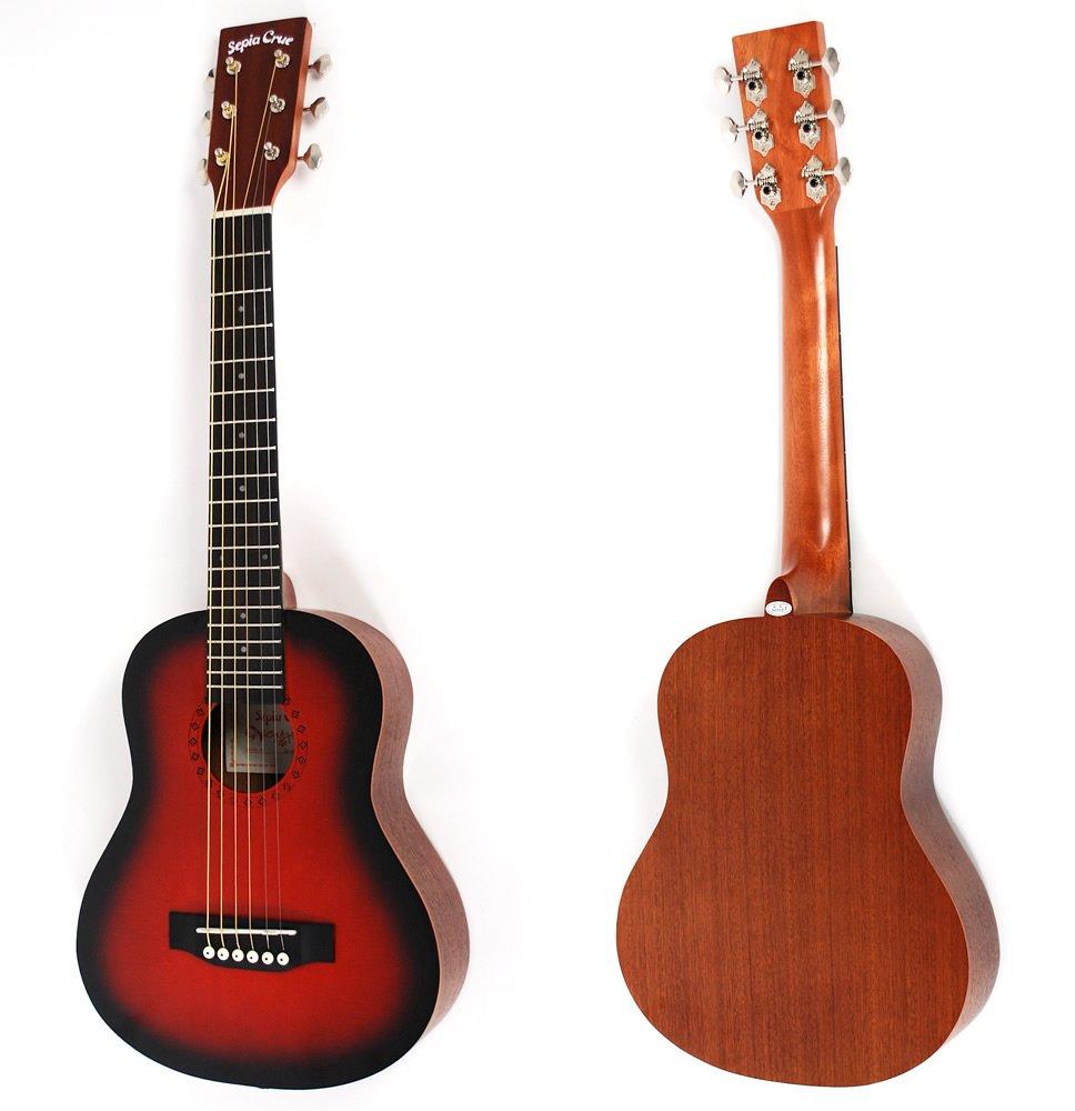 Sepia Crue Mini Acoustic Guitar W-60RDS Red Sunburst