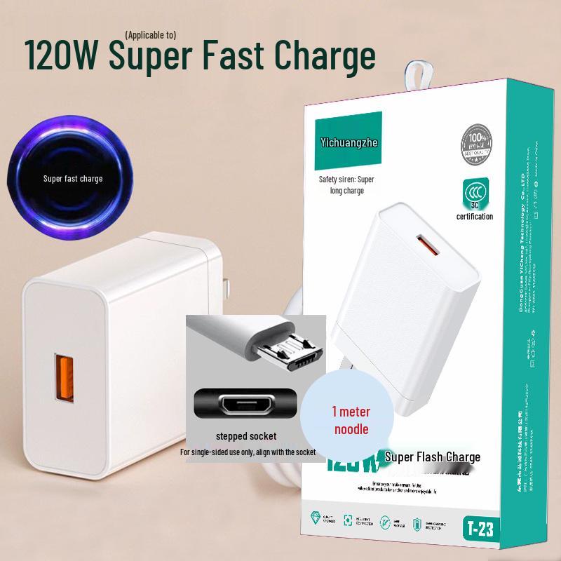 Сертифицированное 3C USB-зарядное устройство 9V2A для Apple, Huawei и Android-телефонов - Сверхбыстрая зарядка Type-C