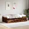 VidaXL Daybed with Drawers, Sofa Bed with Storage, Guest Bed, Living Room Bedroom Furniture, Modern, Oak 3280878