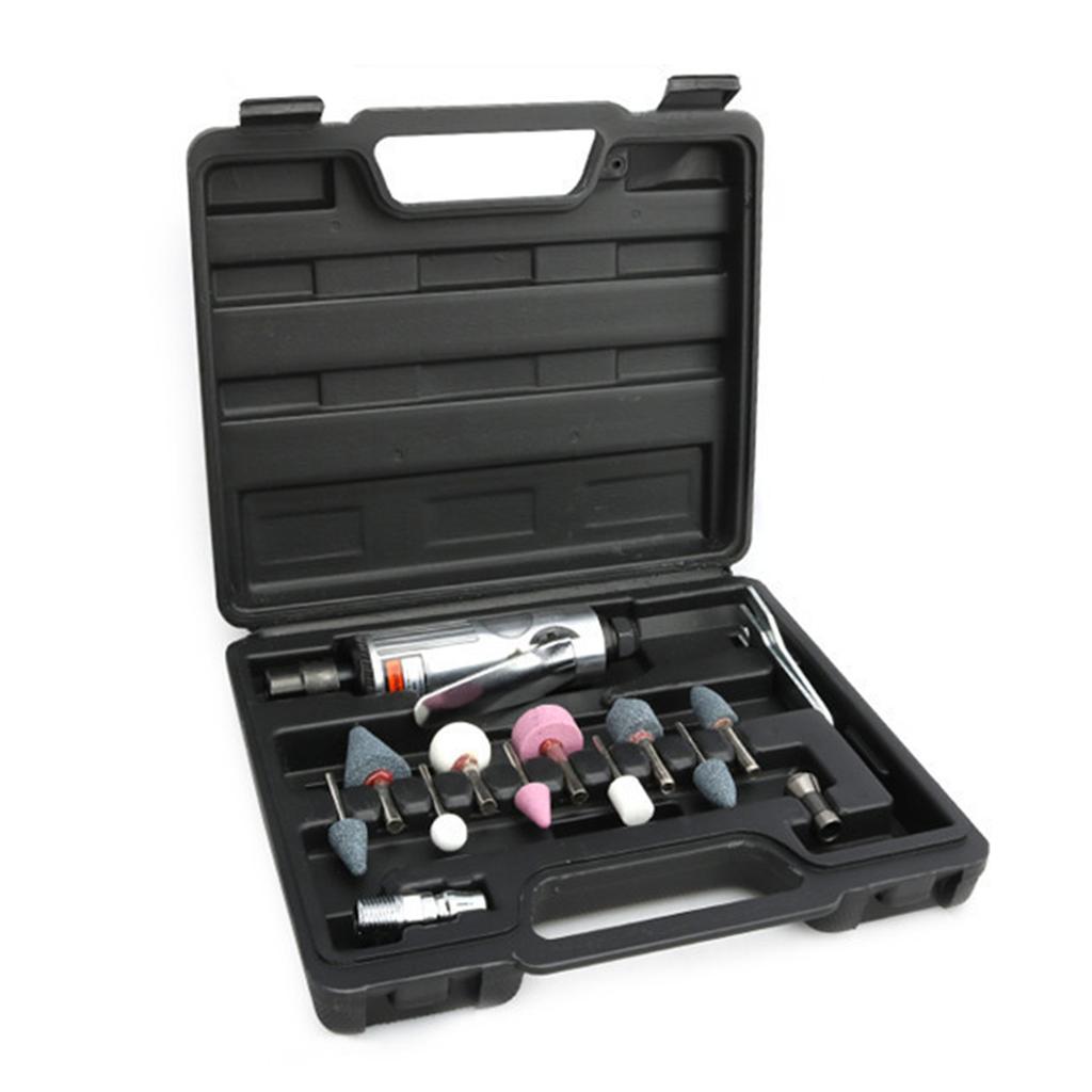 16 шт. 14-дюймовый комплект пневматических шлифовальных машин 3 мм 6 мм пневматический вращающийся шлифовальный инструмент пневматическая шлифовальная машина полировка