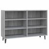vidaXL Sideboard Grau Sonoma 103,5x35x70 cm Holzwerkstoff