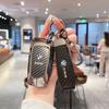 Carbon Fibre Leather Car Key Case Cover Shell For BMW 530i 550i 320i 1 2 3 4 5 Series 118i 225i M240i F20 F21 F30 F31 F25 F01 HX9