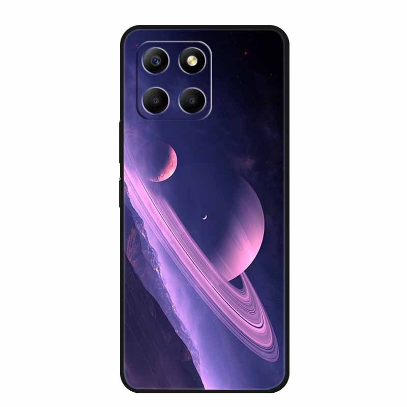 Чехол для телефона Honor X7d 5G 2025 Задняя крышка Чехол X 7 d Ударопрочный Черный Силикон Мягкий Чехол Для Honor 400 Smart Play 10T 5G Чехол
