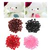 100pcs Plastic Toys Bear Buttons Safety Parts Triangle Nose Doll Noses Dolls Accessories