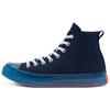 Chuck Taylor All Star CX Versatile High-Top Canvas Shoes for Daily Wear - Unisex Deep Blue
