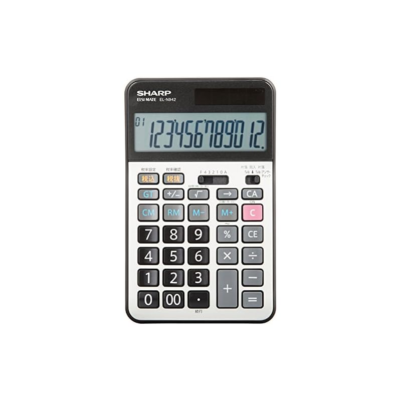 Калькулятор Sharp Business, удобный размер, тип EL-N942-X