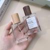 15/30/50Ml Square Glass Perfume Bottle Clear Spray Bottles Packaging Bottle Refillable Atomizer Travel Cosmetic Container