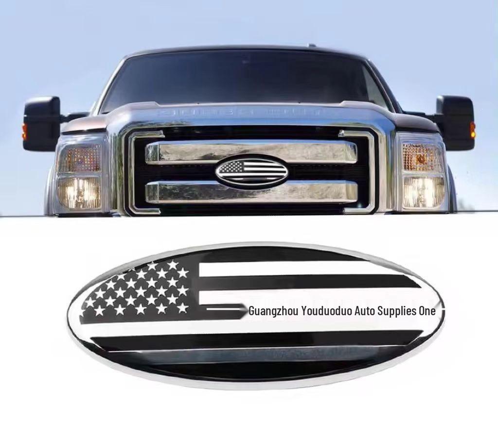 Автомобильный значок с флагом США для Ford F150/F250: Передняя, задняя и решетка радиатора