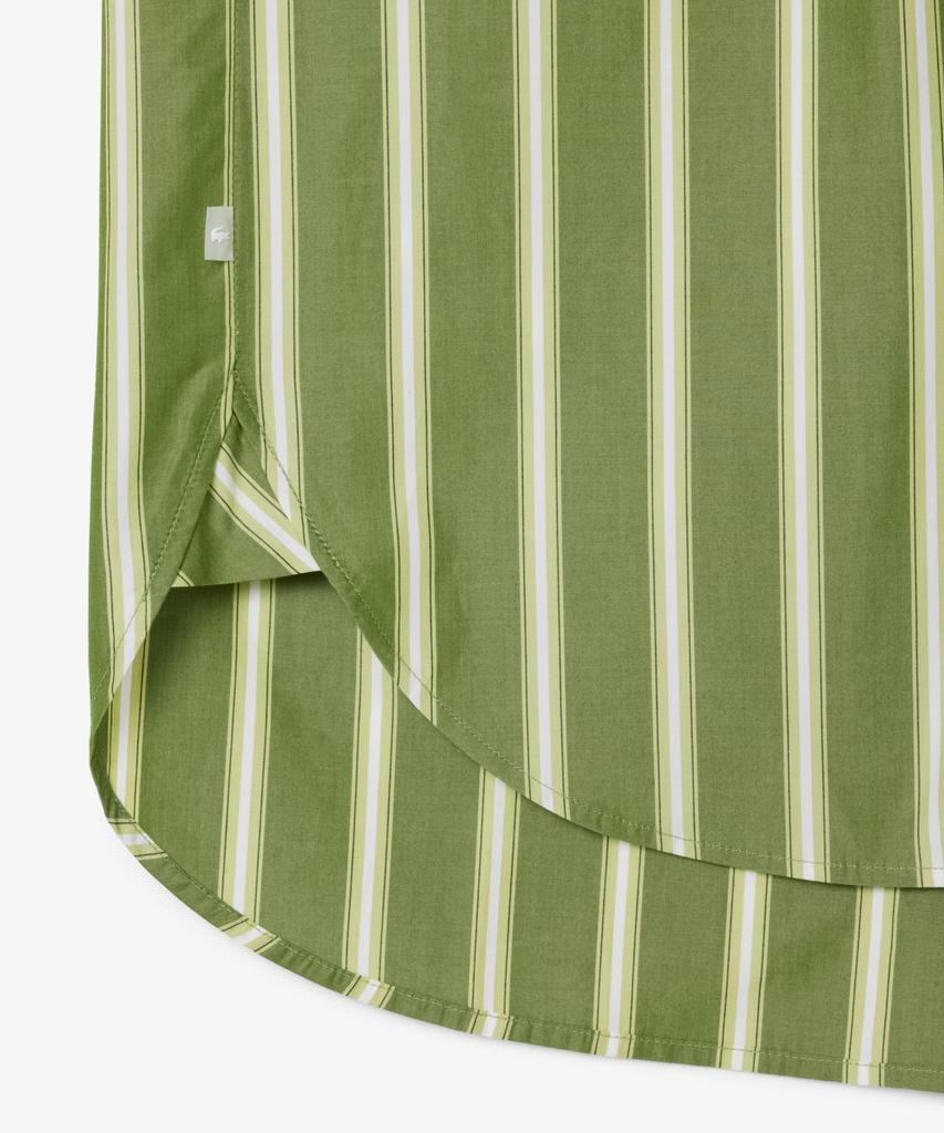 LACOSTE Женская классическая оверсайз рубашка из поплина Cf1054-56G 3Wi