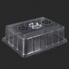 Plants Nursery Box with Humidity Dome 24 Cells or 48 Cells Transparent Seeds Starter Tray Plant Germination Box Adjustable Vents