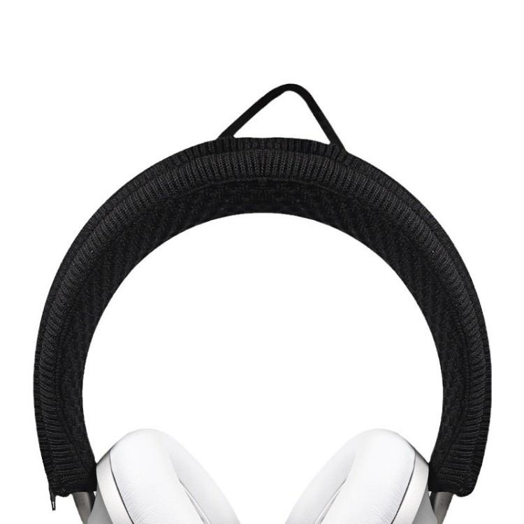 Вязаная повязка на голову и защитный чехол для наушников Bose 700