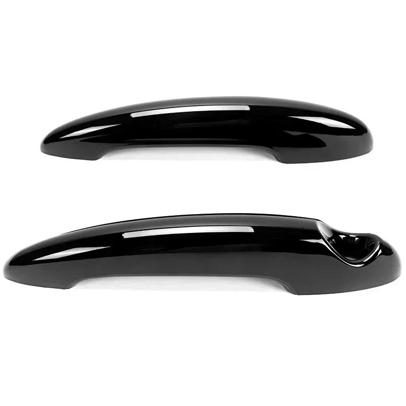 2 шт./компл. наклейки на дверные ручки автомобиля, подходят для MINI Cooper R50 R52 R53 R55 R56 2001-2013, автомобильные аксессуары, накладка на дверную ручку