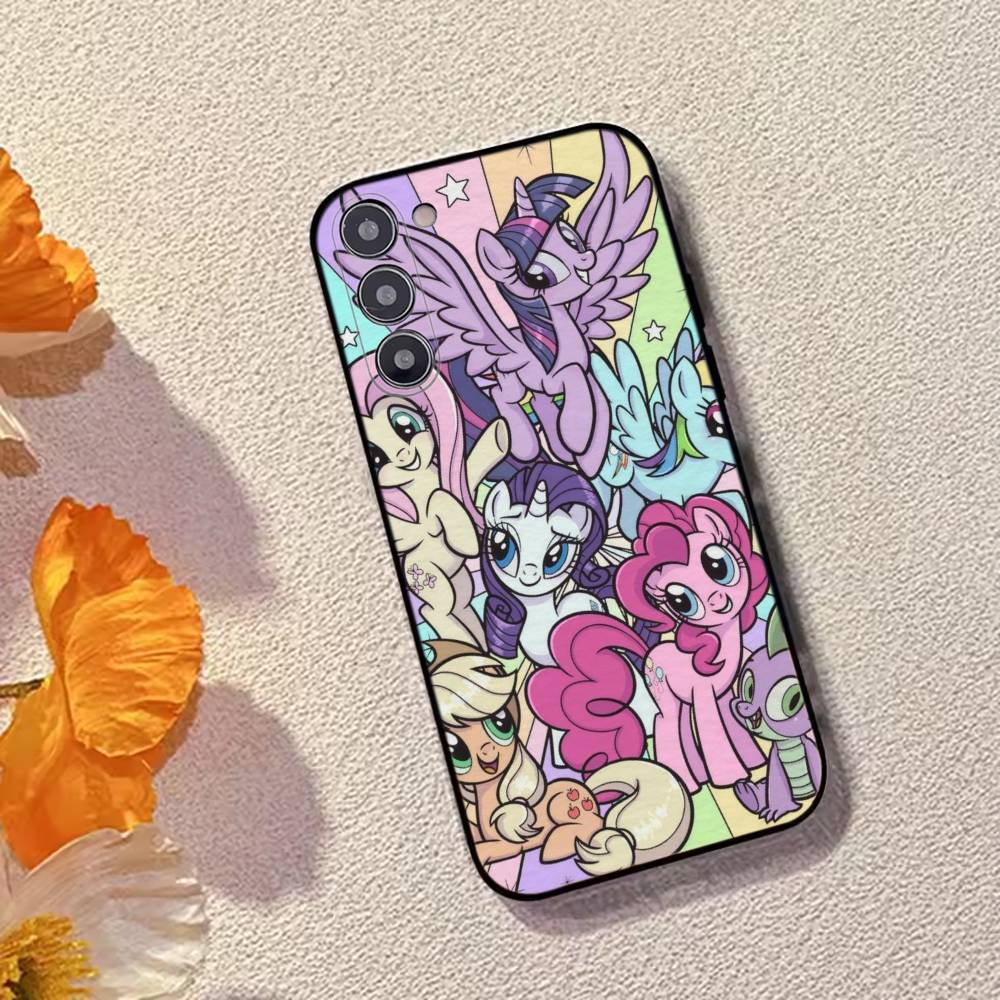 Мультяшный Чехол для Телефона My Little P-Ponys Силиконовый Мягкий Для Samsung Galaxy A73,A72,A71,A70,A53,A52,A51