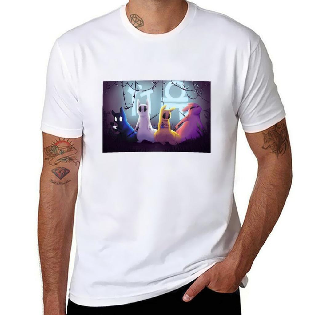 Slugcats T-Shirt Cotton T Shirt Man Men T Shirt Cotton 100% T-Shirt