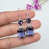 Amethyst Earrings Gemstone Jewelry, 925 Solid Sterling Silver Earrings, Gift For Women Handmade Earrings
