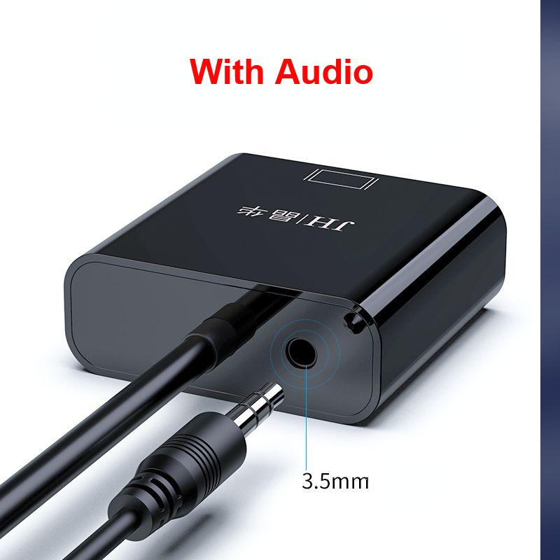 Адаптер HDMI-VGA высокой четкости с поддержкой разрешения 1080P