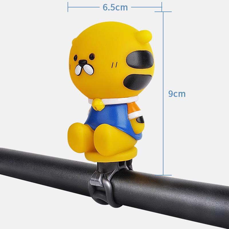 1 шт. Мультяжный велосипедный гудок Уличный велосипедный гудок-пищалка Четко звучащие звонки для детского самоката, детского велосипеда