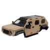 Body Shell 324mm Wheelbase Rigid Plastic RC Car Shell Desert Yellow for Traxxas 1/10 RC