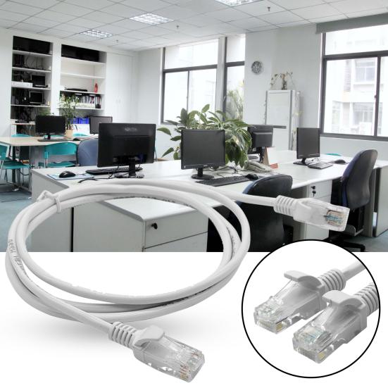 Practical Wear-resistant Stable Connection Lightweight RJ45 Internet Network Patch Cord for Computer Router Ethernet Cord